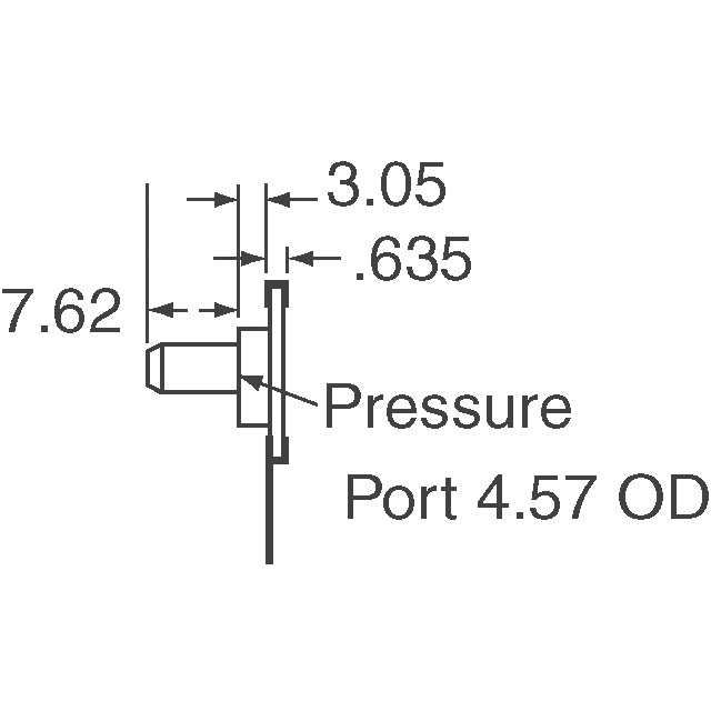 10 INCH-GF-HGRADE-MINI Amphenol All Sensors Corporation  Sensori di pressione Trasduttori